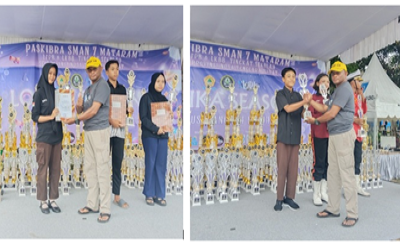 MTsN 3 LOMBOK BARAT SABET 2 PIALA DALAM LOMBA LKBB CALON PASKIBRAKA SE-NTB TAHUN 2025